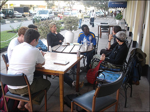 Meeting with Godfrey at the Savoy.