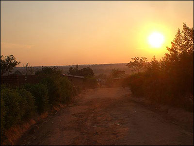 A stunning Kantolomba sunset.