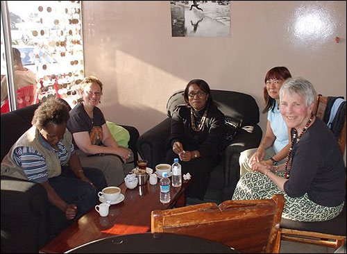 Left to right: Gaudencia, Marcie, Marcia, JoAnne, Cheri.