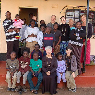 Living Compassion House in Zambia July 2006