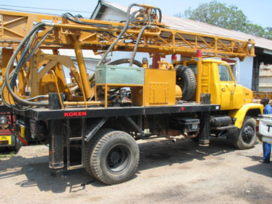 Rig to drill wells